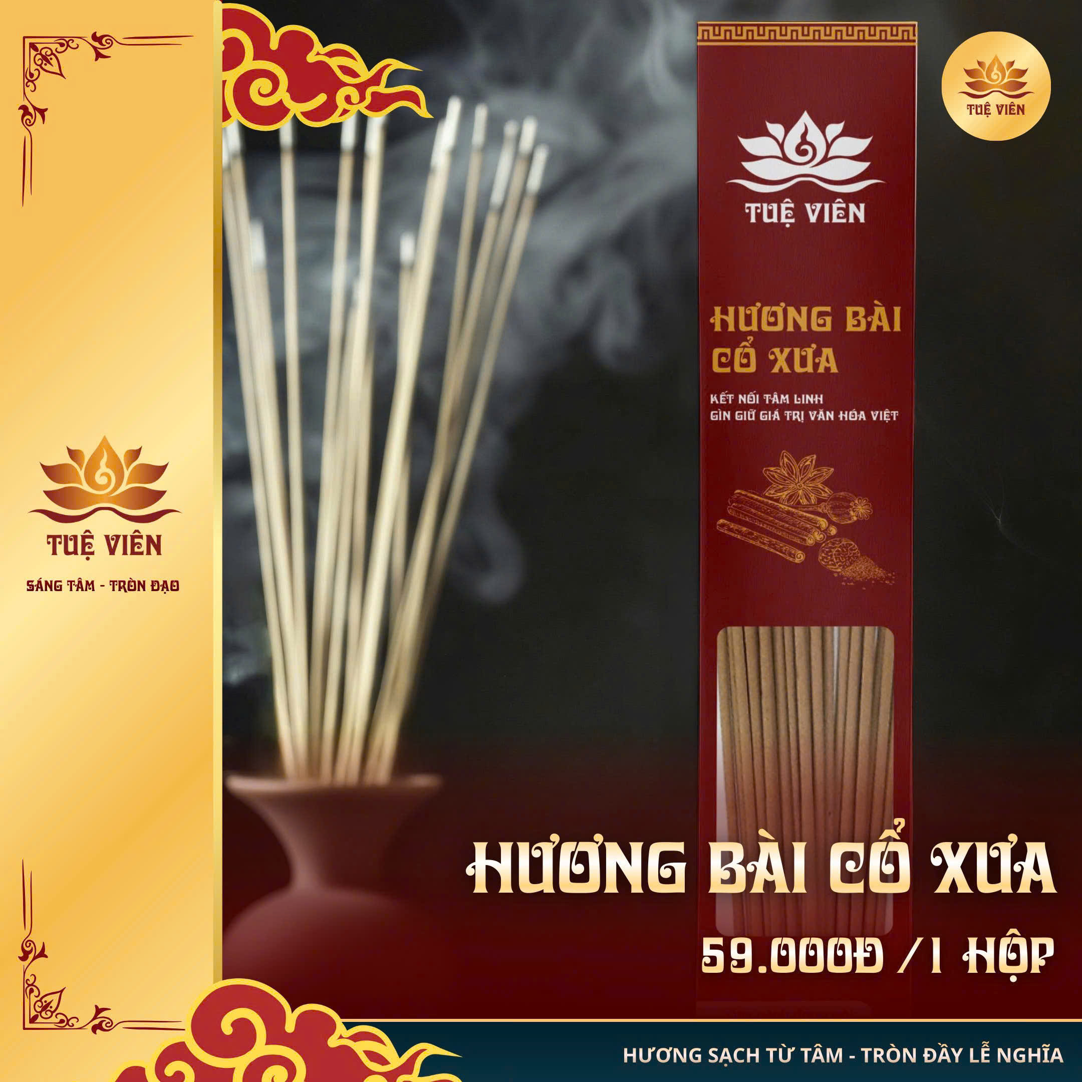 Hương Bài Cổ Xưa – Nét Thắp Hương Truyền Thống Gìn Giữ Gia Phong Việt