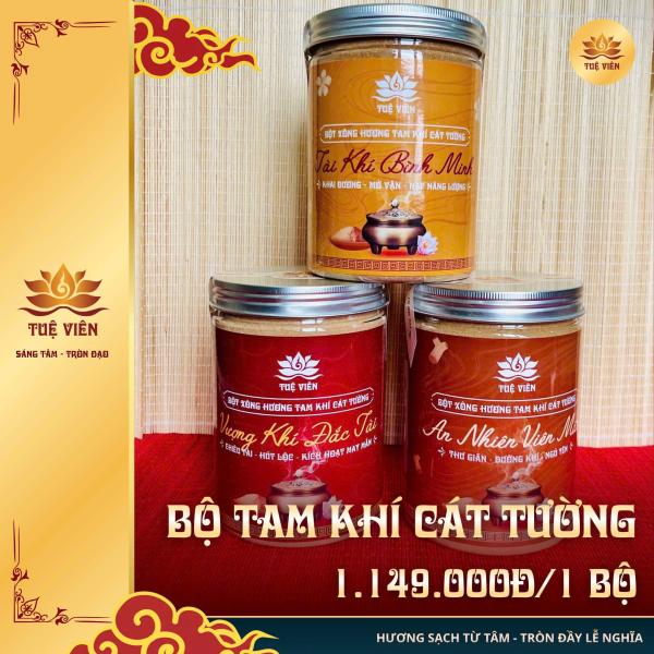 Bột Xông Hương Tam Khí Cát Tường – Tài Khí Bình Minh